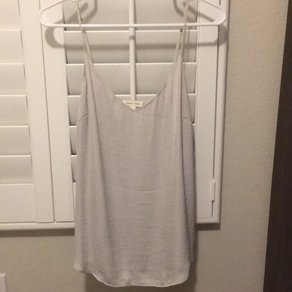 Silence + Noise Urban Outfitters Silk Top